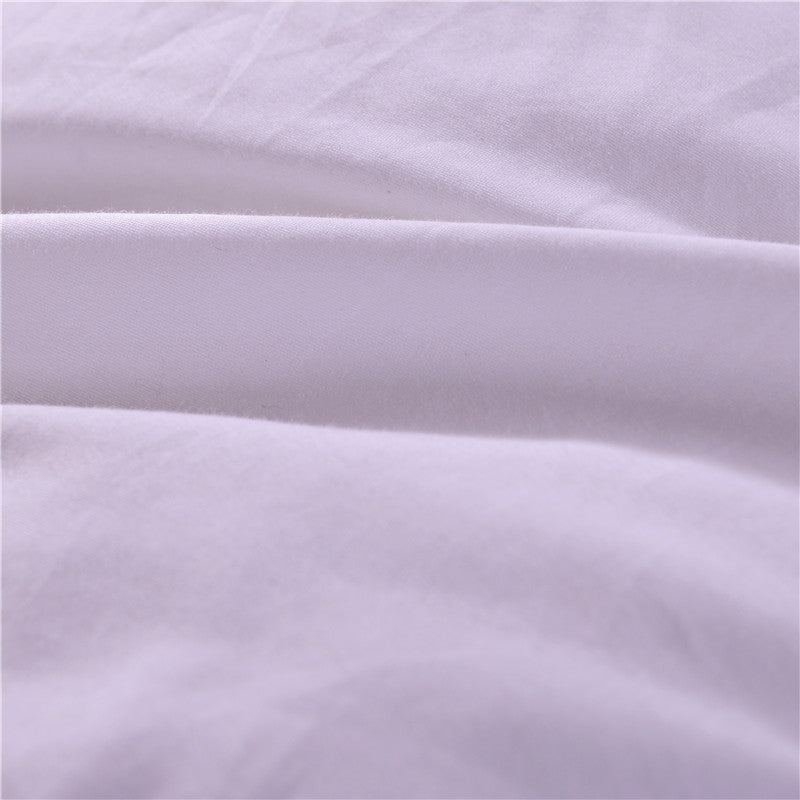 Luxury Pink White Goose Down Comforter King Queen Size Reversible