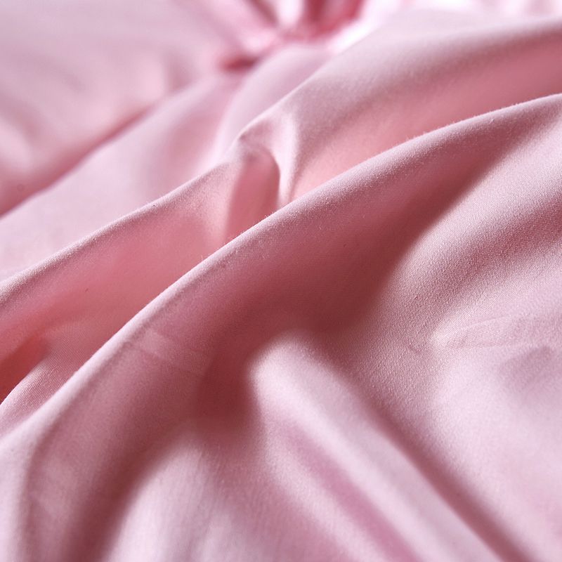 Luxury Pink White Grey Goose Down Comforter Premium Hotel Grade Thick and Super Warm with Floral