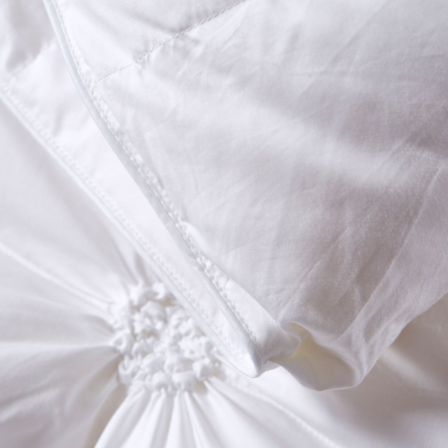 Luxury Pink White Grey Goose Down Comforter Premium Hotel Grade Thick and Super Warm with Floral