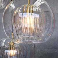Thumbnail for Modern Golden Glass Ball Lighting Pendant Hanging Lamp Living Room Decoration