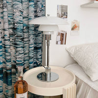 Thumbnail for White Nordic Palm Tree Lamp Lighting Chrome Gold Living Room Hotel Decor
