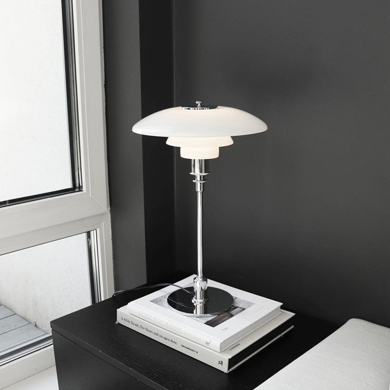 White Nordic Palm Tree Lamp Lighting Chrome Gold Living Room Hotel Decor