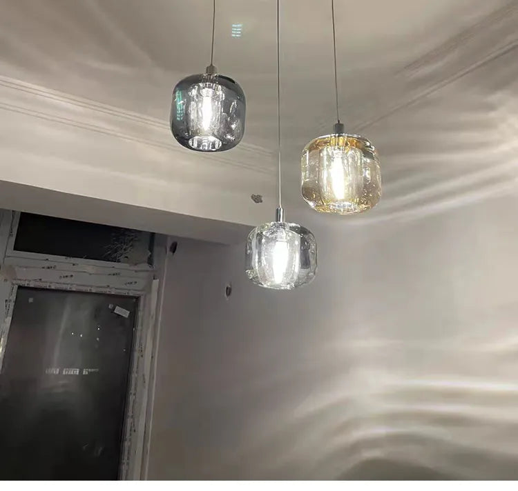 Luxury Crystal Modern Lighting Ceiling Chandelier LED Bedroom Kitchen Lamp
