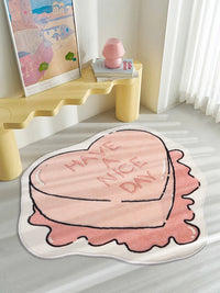 Thumbnail for Pink Nice Day Pink Comfortable Soft Rugs Living Room Decoration for Balcony Bedroom