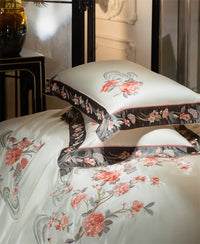 Thumbnail for Luxury Oriental Embroidery Satin Cotton 1000TC Duvet Cover Bedding Set