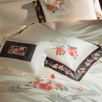 Thumbnail for Luxury Oriental Embroidery Satin Cotton 1000TC Duvet Cover Bedding Set