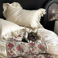 Thumbnail for French Romantic Baroque Jacquard Pure Cotton Princess Bedding Set