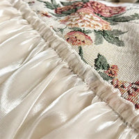 Thumbnail for French Romantic Baroque Jacquard Pure Cotton Princess Bedding Set