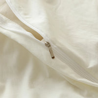 Thumbnail for White Pink Korean Princess Blossom Bedskirt 100% Cotton Bedding Set