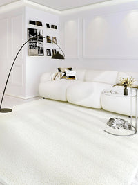 Thumbnail for Minimal Pure White Rug Carpet Soft Comfortable Children's Play Mat