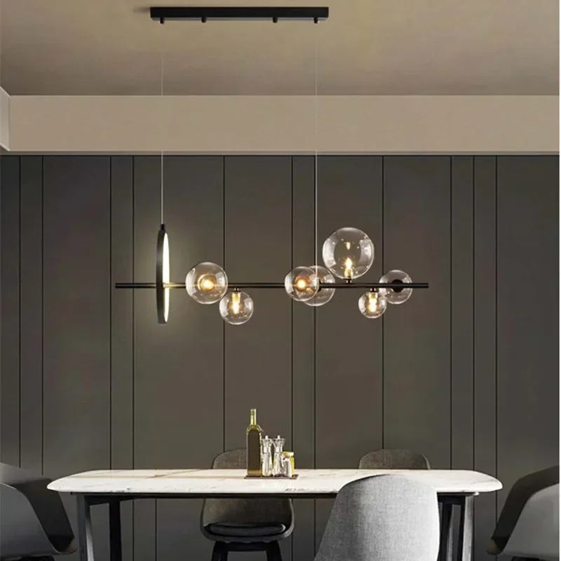 Modern Contemporary Glass Bubbles Led Pendant Lighting Chandeliers Home Decoration