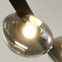 Thumbnail for Modern Black Glass Led Lighting Pendant for Living Dining Room Chandelier Indoor