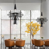 Thumbnail for Modern Nordic Black Gold Chandeliers Led Lighting Hotel Dining Living Room