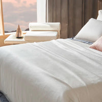 Thumbnail for Premium White Egyptian Cotton 1500TC Thick Woven Jacquard Patchwork Bedding Set