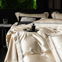 Thumbnail for Luxury Champagne European Soft Silky Hotel Grade Egyptian Cotton 1000TC Bedding Set