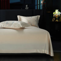 Thumbnail for Luxury Blue Pink Royal Floral Egyptian Cotton 1000TC Bedding Set