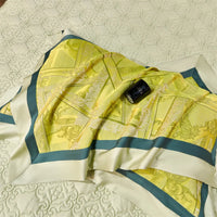 Thumbnail for Luxury Modern Satin Jacquard Yellow 1000TC Egyptian Cotton Bedding Set