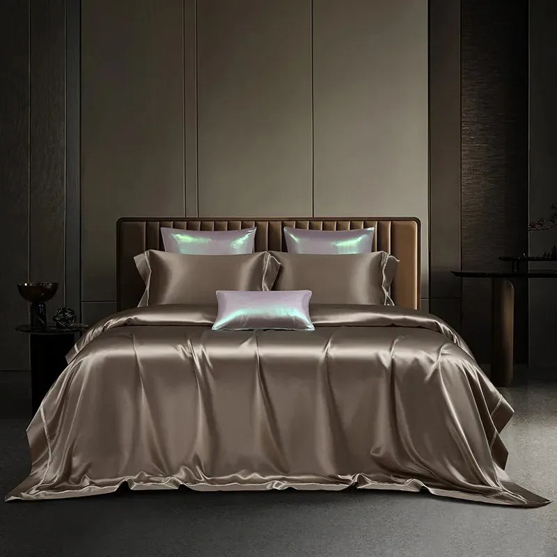 Premium Royal Mulberry Silk Hotel Grade Bedding Set