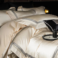 Thumbnail for Luxury Champagne European Soft Silky Hotel Grade Egyptian Cotton 1000TC Bedding Set