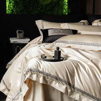 Thumbnail for Luxury Champagne European Soft Silky Hotel Grade Egyptian Cotton 1000TC Bedding Set