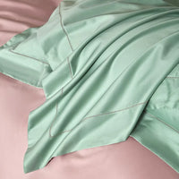 Thumbnail for Luxury Pink Weave Silky Soft Breathable Egyptian Cotton 1000TC Bedding Set