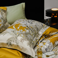 Thumbnail for Luxury Botanical Digital Printing Satin Thickened Egyptian Cotton 1000TC Bedding Set