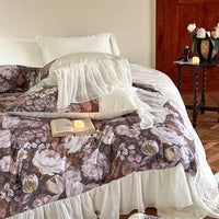 Thumbnail for Romantic Vintage Flowers Pattern French Egyptian Cotton 1000TC Bedding Set