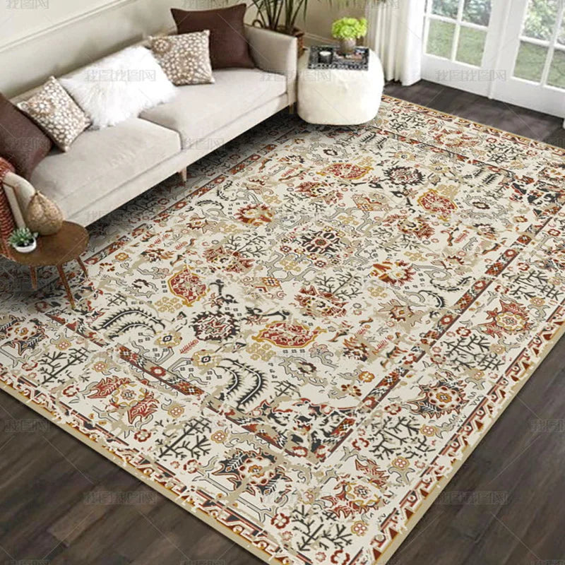 Vintage Persian European Premium Rug Carpets Home Decorate