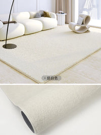 Thumbnail for Minimal Pure White Rug Carpet Soft Comfortable Children's Play Mat