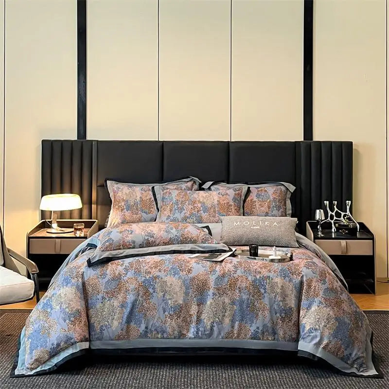 Modern Cozy Brushed Breathable Cotton 600TC Bedding Set