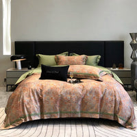 Thumbnail for Luxury Flowers Digital Printing Art Duvet Cover, 1000TC Egyptian Cotton Bedding Set