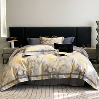 Thumbnail for Luxury Flowers Digital Printing Art Duvet Cover, 1000TC Egyptian Cotton Bedding Set