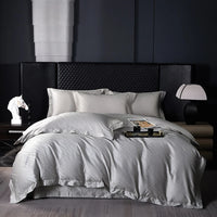 Thumbnail for Luxury Jacquard Egyptian Cotton Soft Silky Hotel Grade Bedding Set