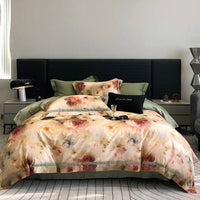 Thumbnail for Luxury Flowers Digital Printing Art Duvet Cover, 1000TC Egyptian Cotton Bedding Set