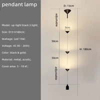 Thumbnail for Modern Cone LED Lighting Marble for Bedroom Bedside Creative Indoor