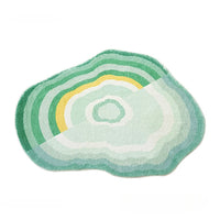 Thumbnail for Cozy Pink Green Cloud Abstract Rug Decoration Sofa Bedroom