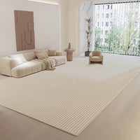 Thumbnail for Premium Striped Clean Rug Carpet Soft Large Area Living Room Bedroom