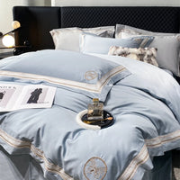 Thumbnail for Modern Romantic Egyptian Cotton 1000TC Butterfly Embroidered Bedding Set