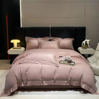 Thumbnail for Luxurious White Grey Hotel Style Duvet Cover Set, 600TC Egyptian Cotton Bedding Set