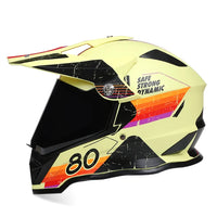 Thumbnail for Black Red DOT ECE Motorcycle Helmets Motocross Racing
