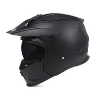 Thumbnail for Black Full Face Motorcycle Helmets Four Seasons Rally