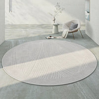 Thumbnail for Japanese Round Rugs for Bedroom Mat Home Washable Lounge Rug