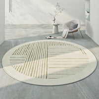 Thumbnail for Japanese Round Rugs for Bedroom Mat Home Washable Lounge Rug