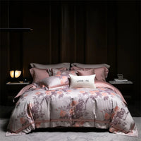 Thumbnail for American Vintage Baroque Soft Silky Jacquard Egyptian Cotton 1000TC Bedding Set