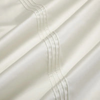Thumbnail for Red White Luxury Egyptian Cotton 800TC Hotel Style Silky Duvet Cover Bedding Set