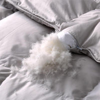 Thumbnail for Pure White Brown Pink100% Goose Down Comforter Warm