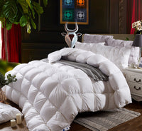 Thumbnail for Premium White Filling Goose Down Comforter , W1505 Cotton 100%, Full/Queen/King