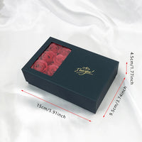 Thumbnail for Romantic Rose Flower Jewelry Gift Box Birthday Souvenir Artificial Flora