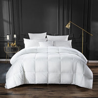 Thumbnail for White Premium Grade Hotel Comforter Plush Microfiber Fill Soft