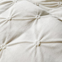 Thumbnail for Red White Autumn Winter 3D Twist Flower Velvet Fleece Duvet Cover Set, Crystal Velvet Bedding Set